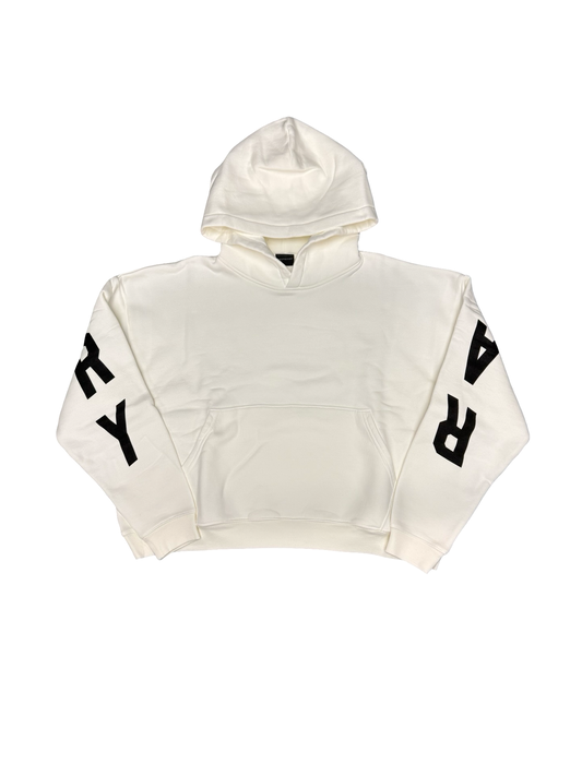 Logo Hoodie (White/Black)