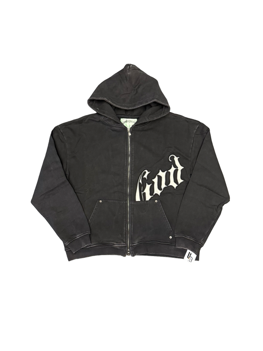 Logo Hoodie (Black/White)