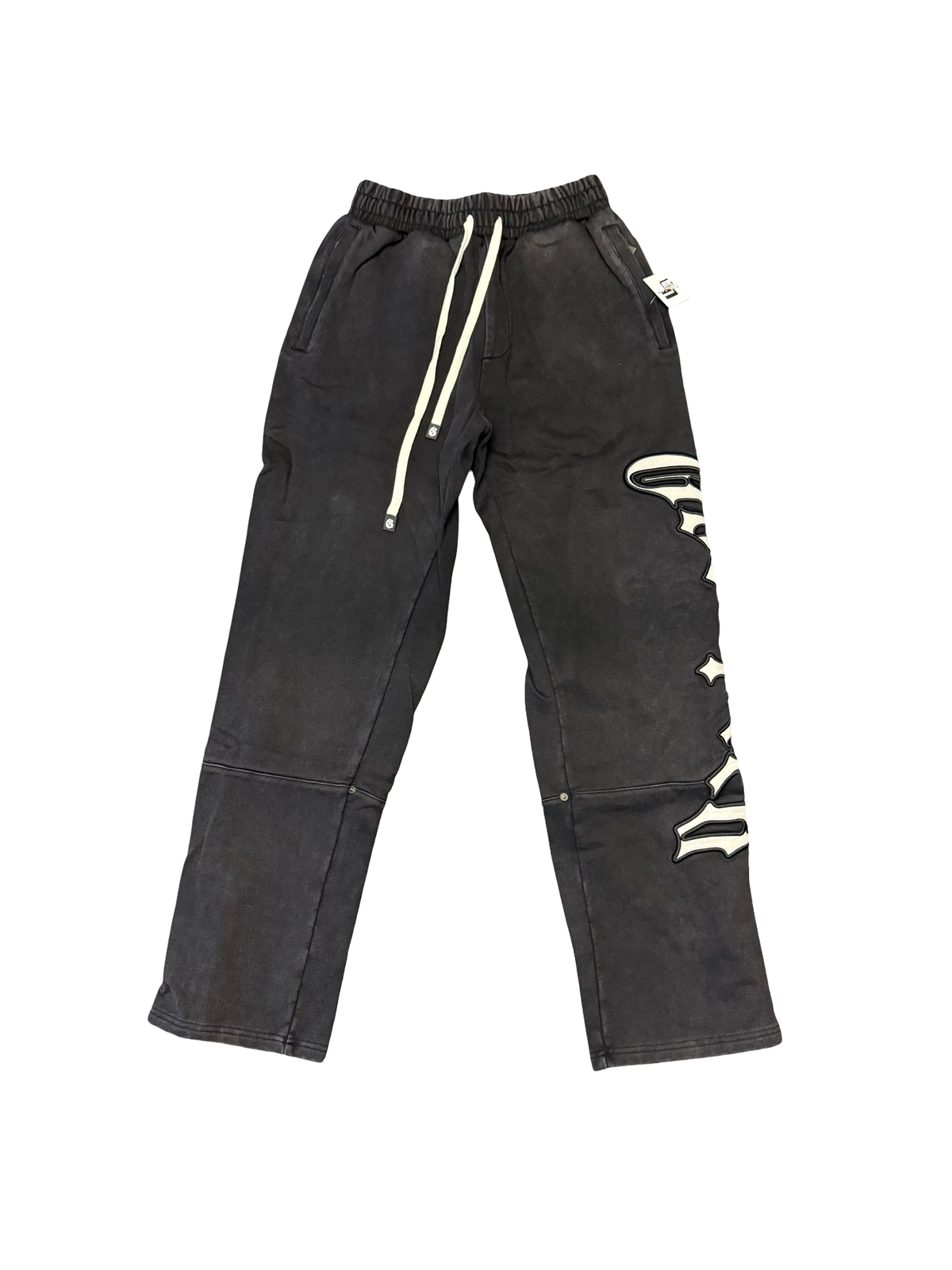 Logo Joggers (Black/White)