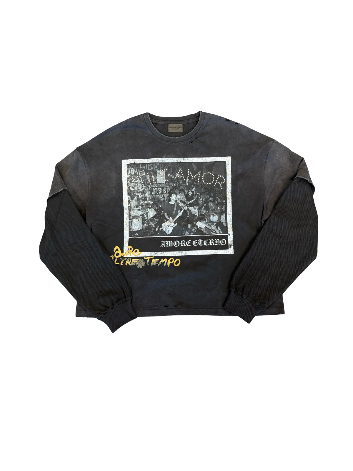 Amore Eterno Tee (Black/Yellow)