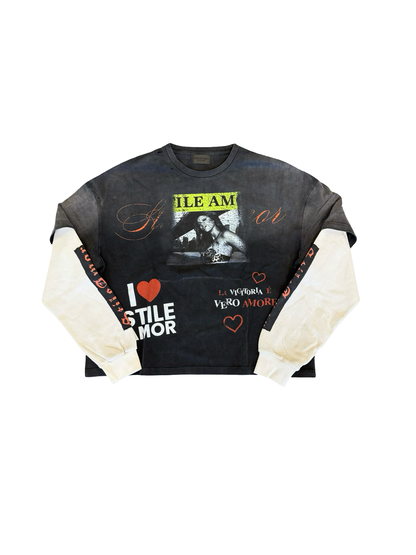 LA Victorial Longsleeve (Black/White)