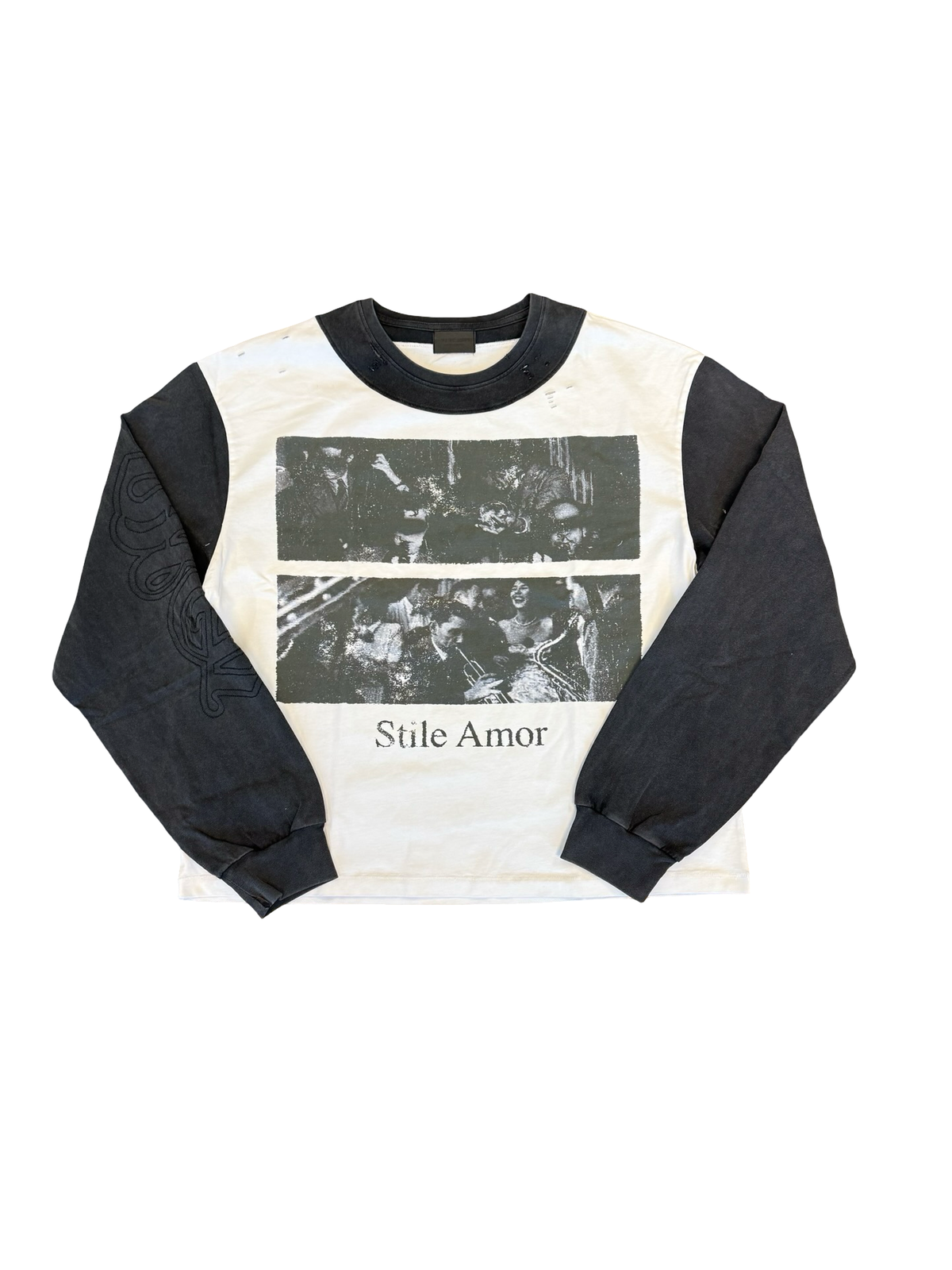 Biocolore Longsleeve (White/Black)