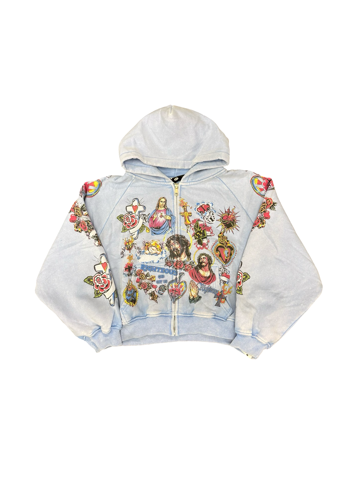 Blue Righteous Hoodie