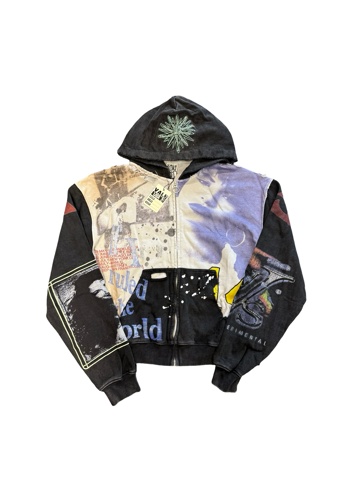 “If I Ruled The World” Hoodie (Black/Multi)
