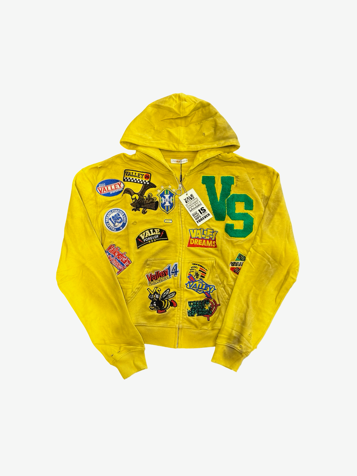 VS Hoodie (Yellow/Green)