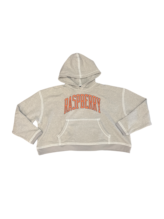 Raspberry Hills Logo Hoodie Grey/Orange