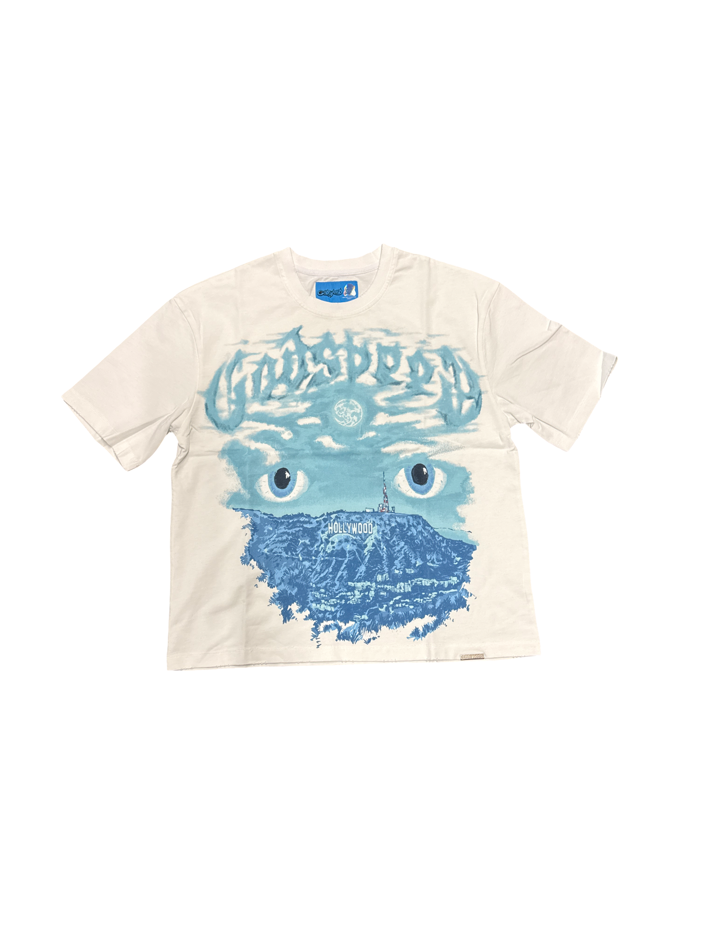 Hills Have Eyes Tee (White/Blue)