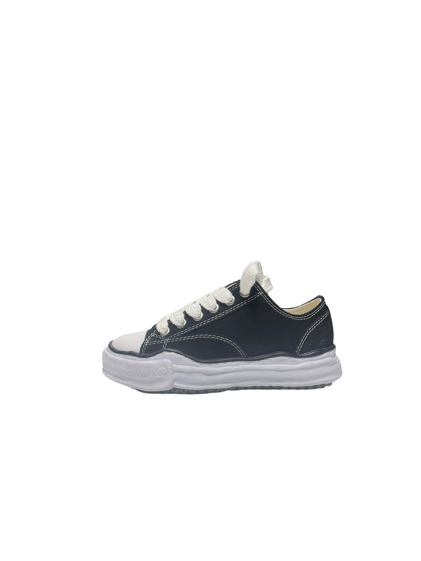Maison Mihara Yasuhiro Peterson OG Sole Canvas Low Black