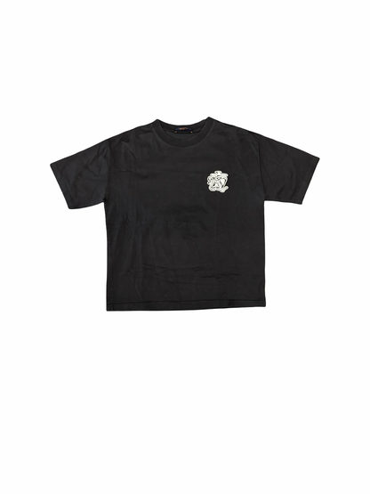 Smoke Logo Tee (Black/White)