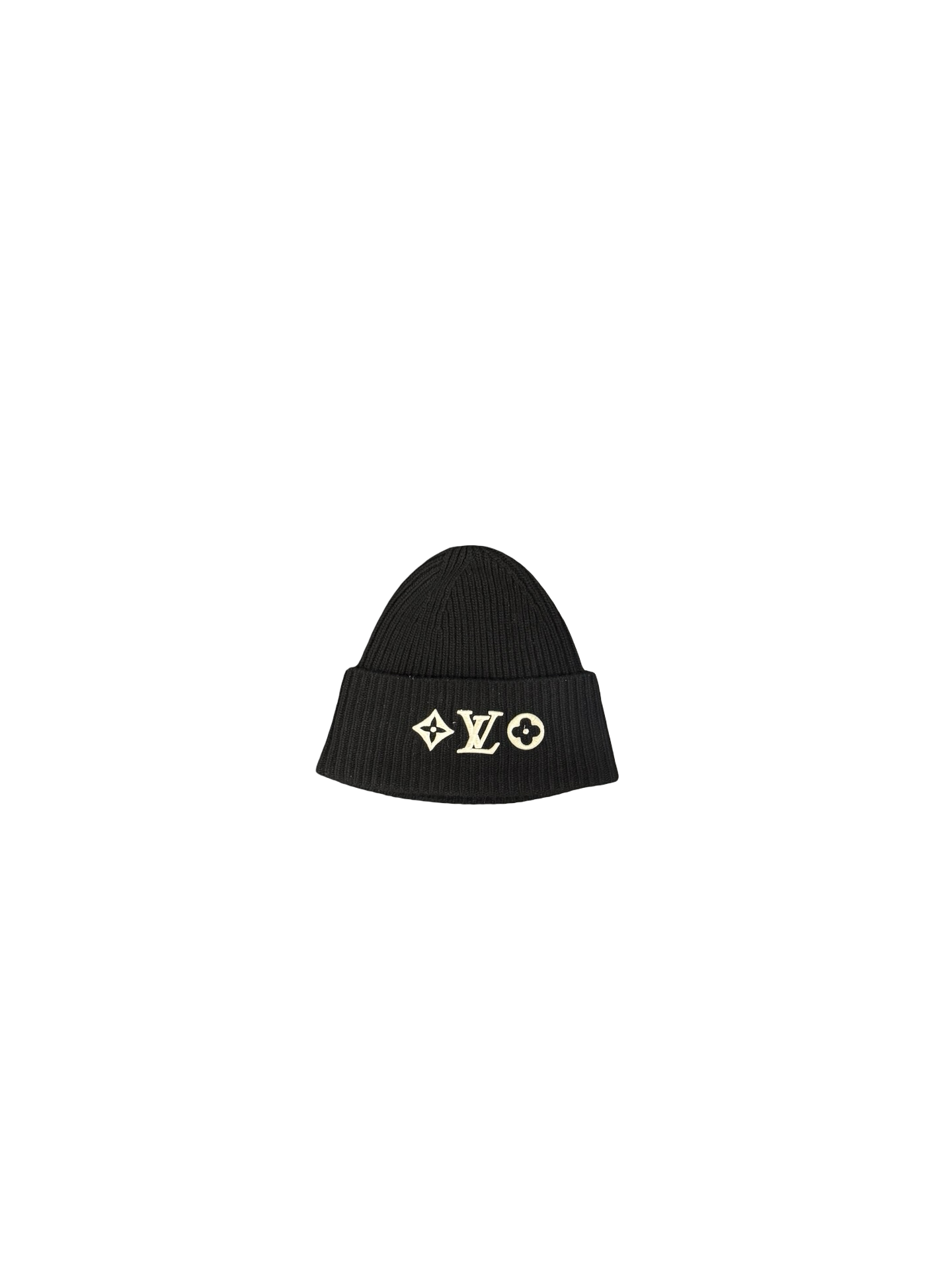 "LV" Logo Skully (Black/White)