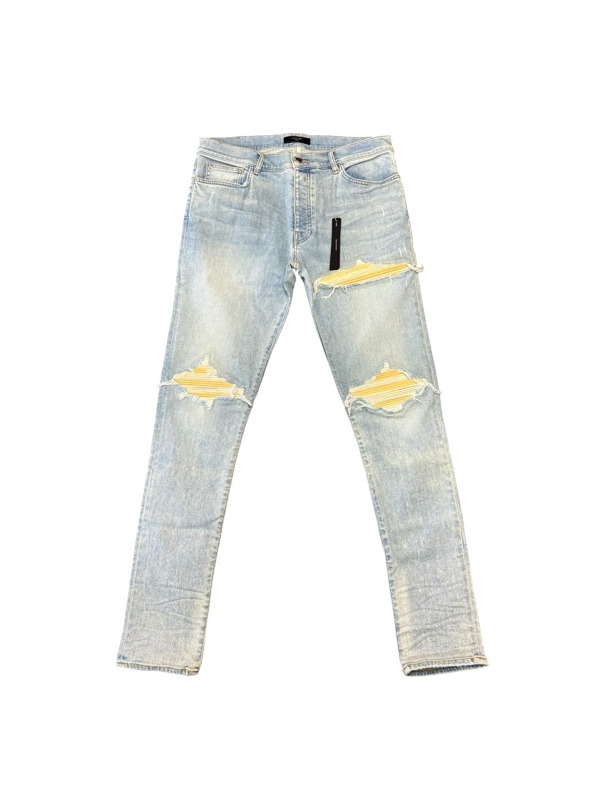 Ultrasuede MX1 (Yellow/Surf Indigo)