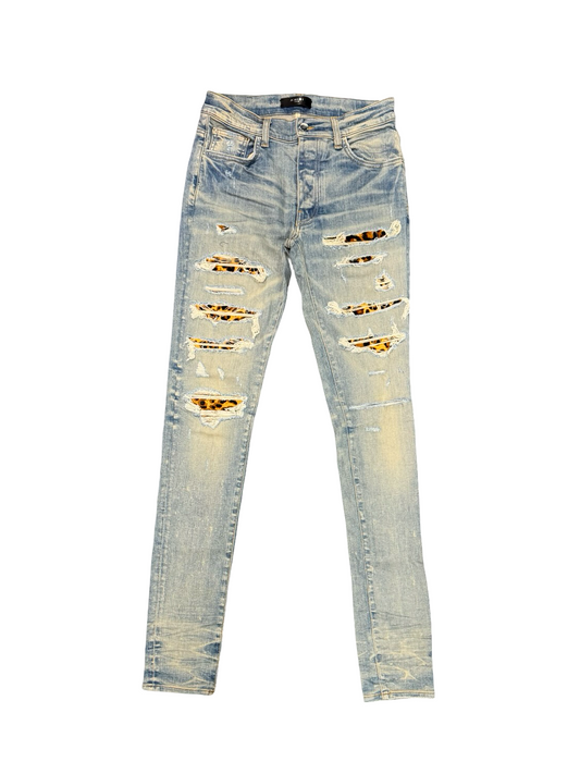 Leopard Thrasher Jean (Clay Indigo)