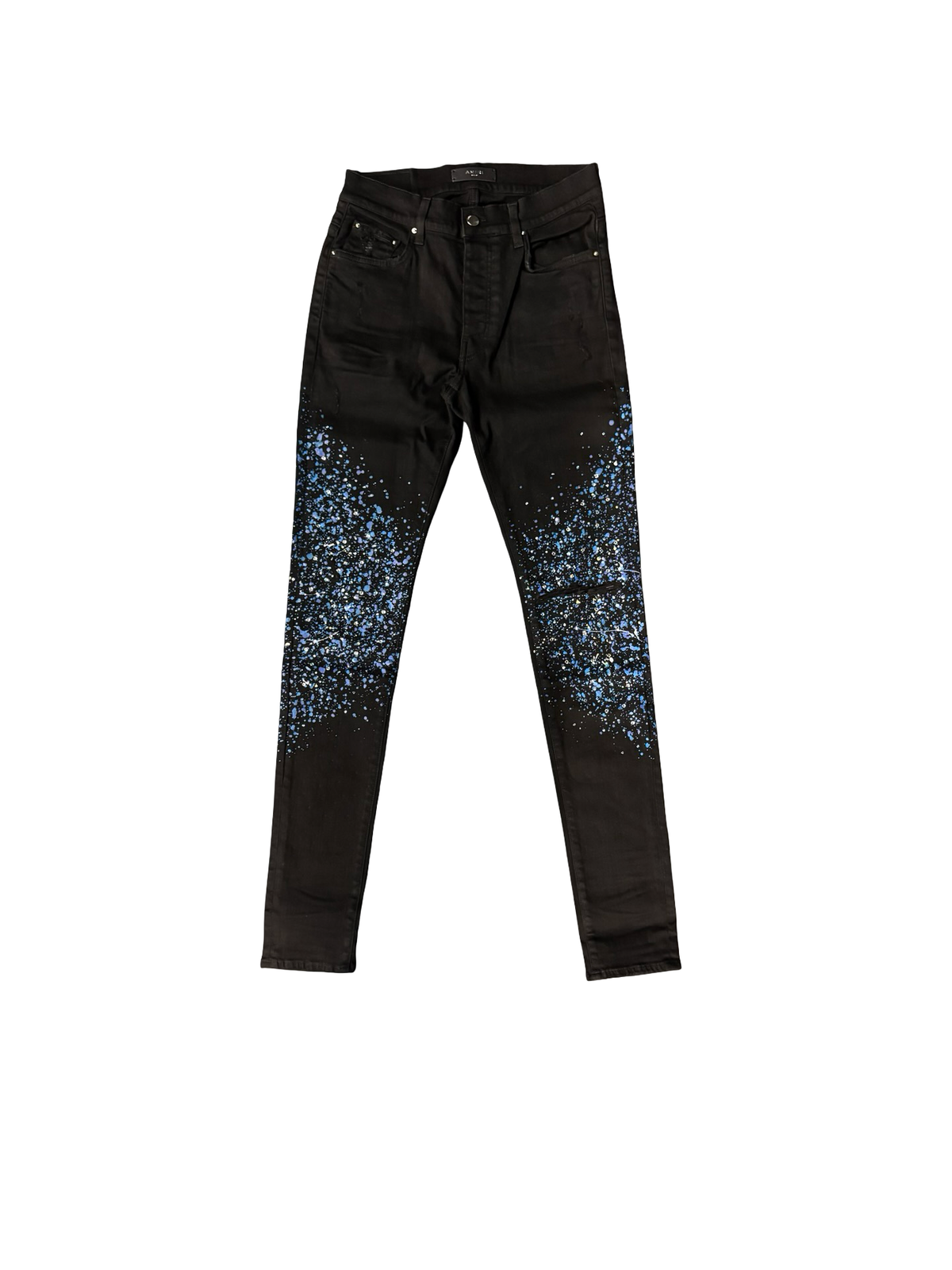 Crystal Painter Jean (Black/Blue)