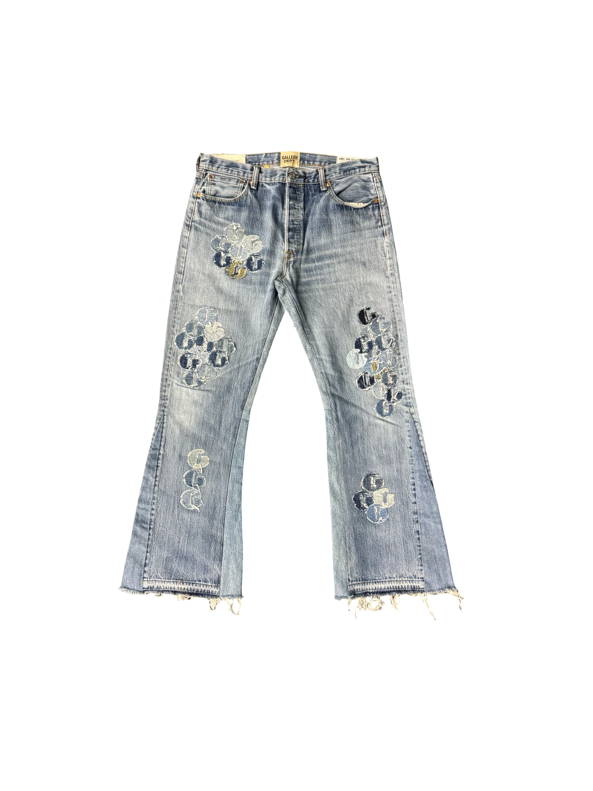 "G" Patch LA Flare Jean (Blue)