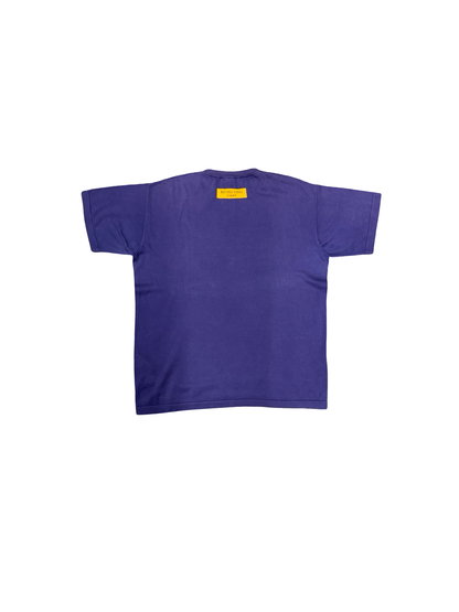 Cursive Logo Tee (Blue/White)