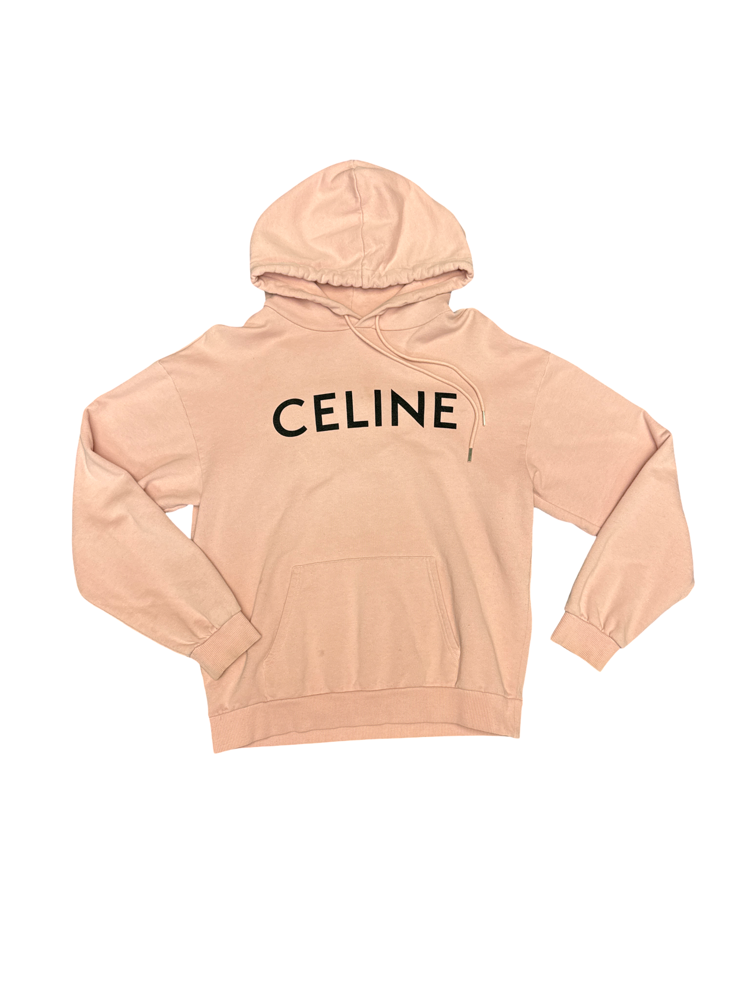 Celine Pink Logo Hoodie (Chest Logo)