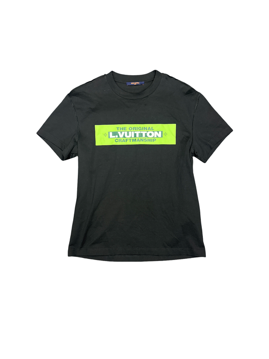 Louis Vuitton "Craftsmanship" Tee (Black/Green)