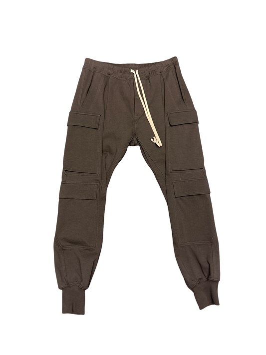 Rick Owens Mastodon Cotton Cargos (Grey)