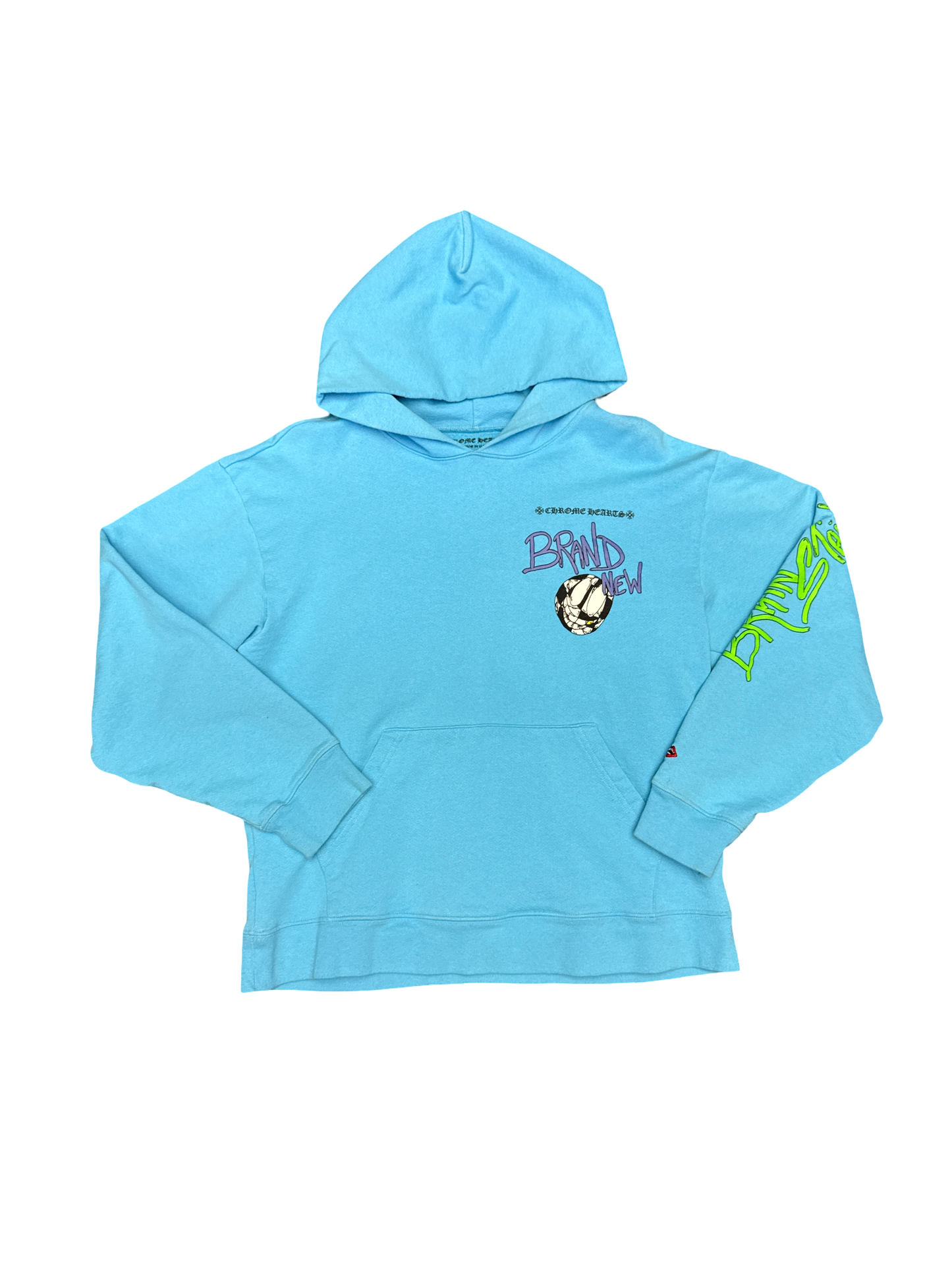 Chrome Hearts x Matty Boy "Brain New" Hoodie (Blue/Multi)