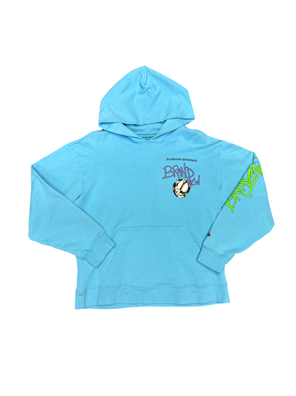 Chrome Hearts x Matty Boy "Brain New" Hoodie (Blue/Multi)