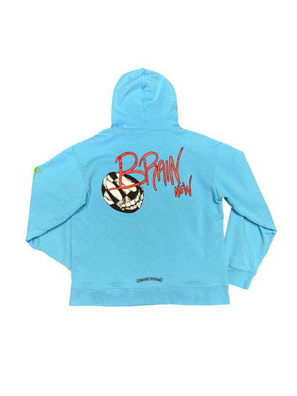 Chrome Hearts x Matty Boy "Brain New" Hoodie (Blue/Multi)
