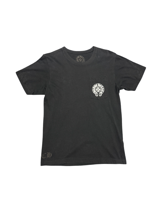 Chrome Hearts Honolulu Horseshoe Boutique Tee (Black/White)