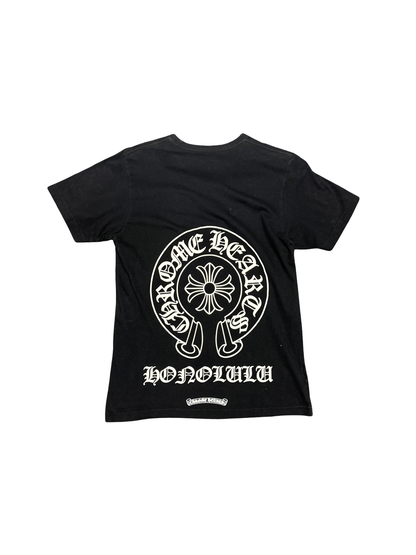Chrome Hearts Honolulu Horseshoe Boutique Tee (Black/White)