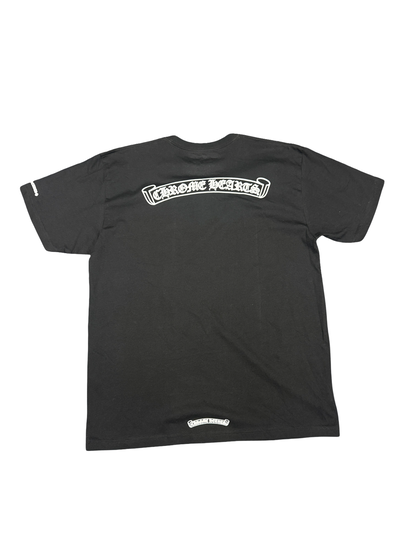 Chrome Hearts 2025 Classic Scroll Tee (White/Black)