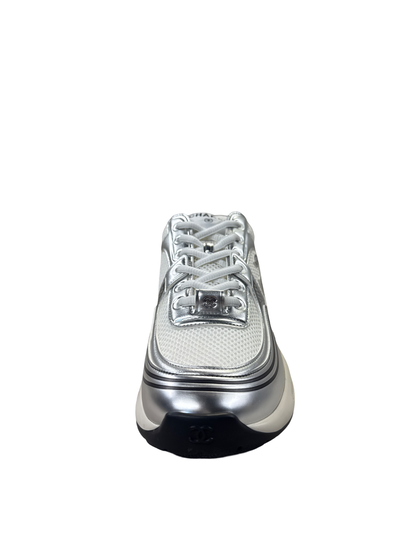 Chanel Sport Trainer (White/Silver)