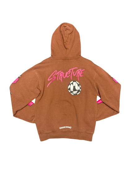 Chrome Hearts x Matty Boy "Structure" Hoodie (Brown/Multi)