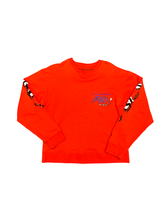 Chrome Hearts x Matty Boy "Sadistic Lipstick" Crewneck (Red/Multi)