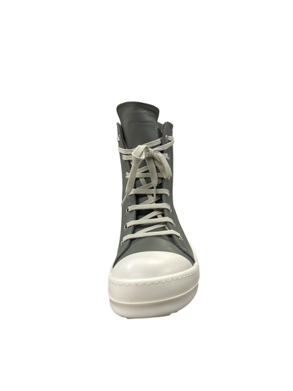 Rick Owens Womens Mainline Hi Top (Green/Milk)