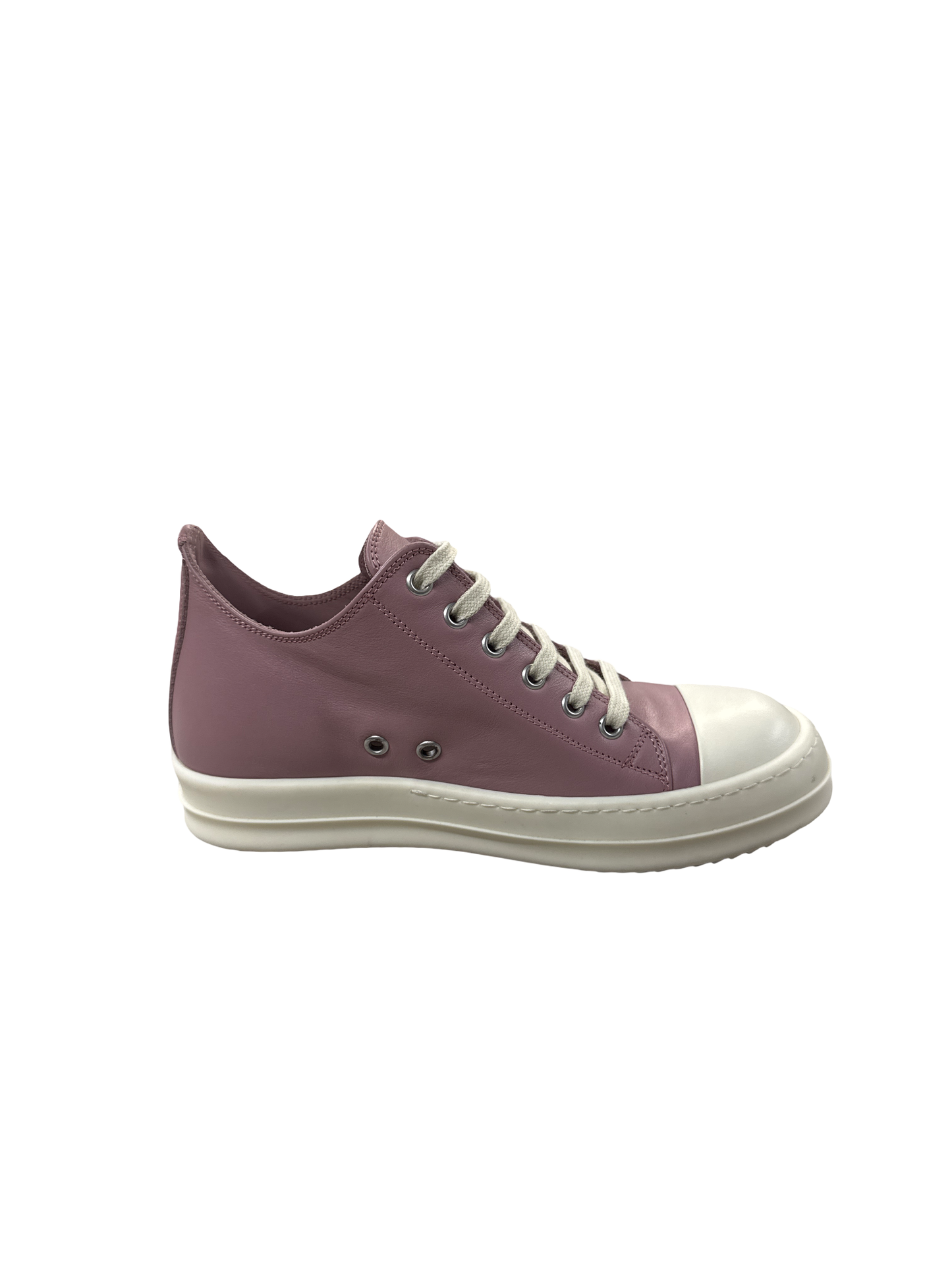 Rick Owens Womens Lowtop (Pink/Milk)
