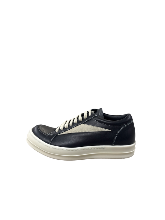 Rick Owens Womens Mainline Vintage Sneaks (Black/Milk)