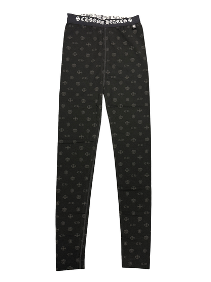 Chrome Hearts Leggings (Black Monogram)