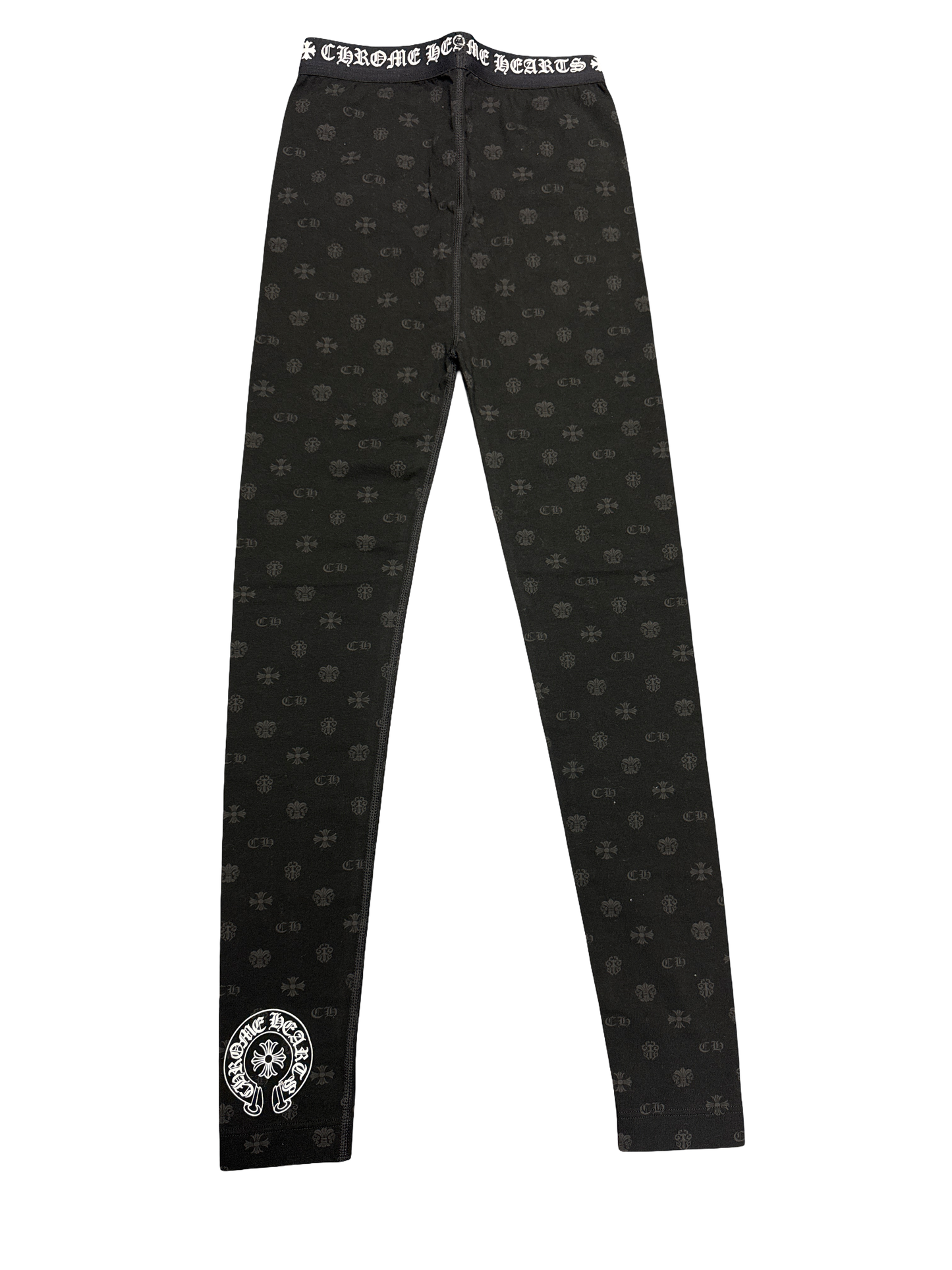 Chrome Hearts Leggings (Black Monogram)