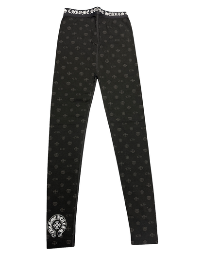 Chrome Hearts Leggings (Black Monogram)