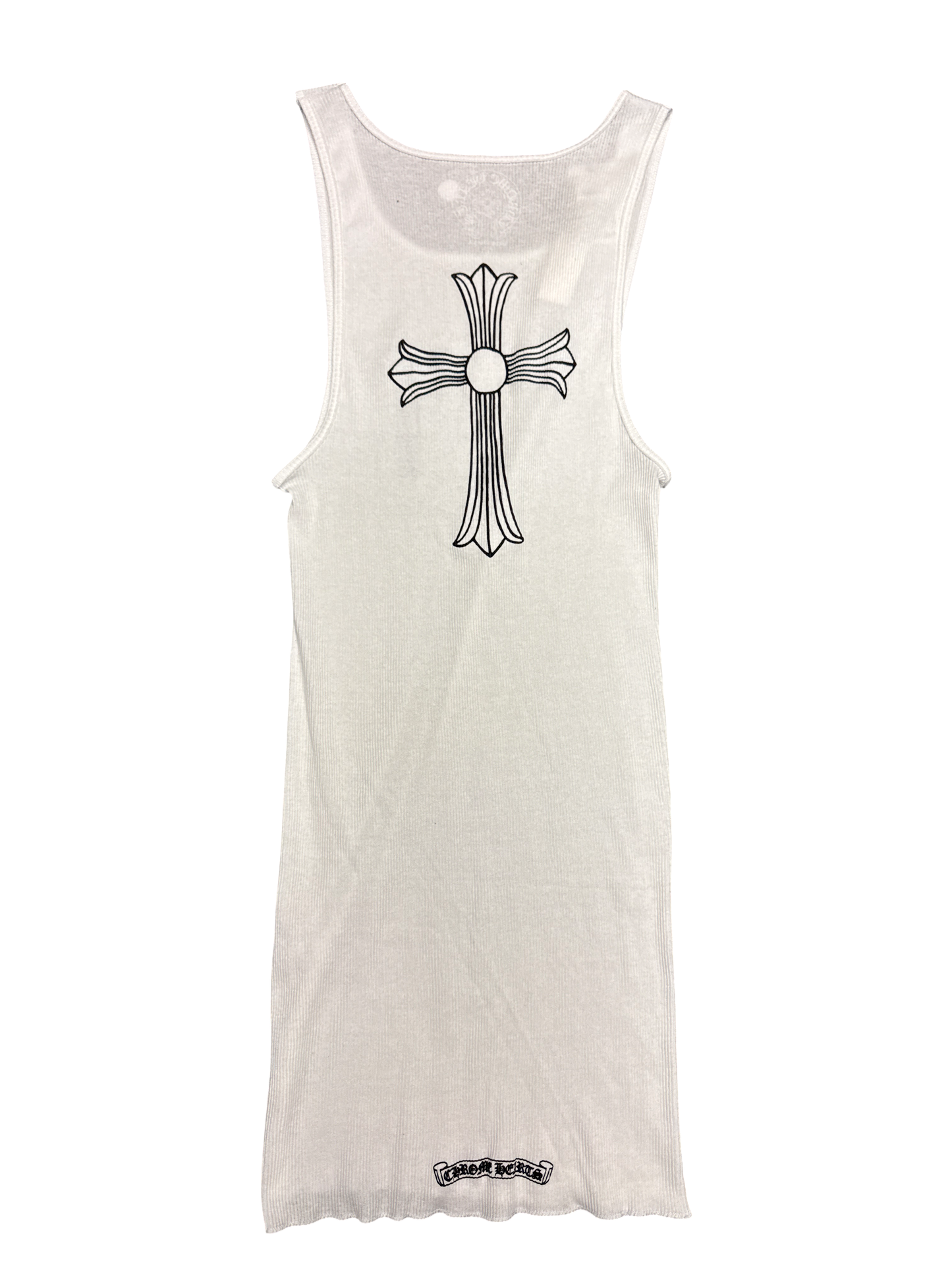 Chrome Hearts Womens Tank Top Dress (White/Black)