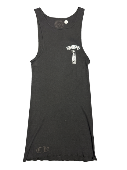 Chrome Hearts Womens Tank Top Dress (Black/White)