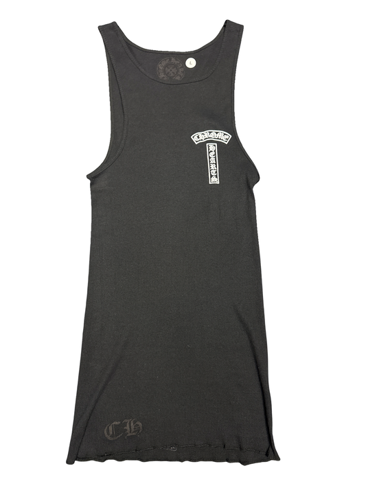 Chrome Hearts Womens Tank Top Dress (Black/White)