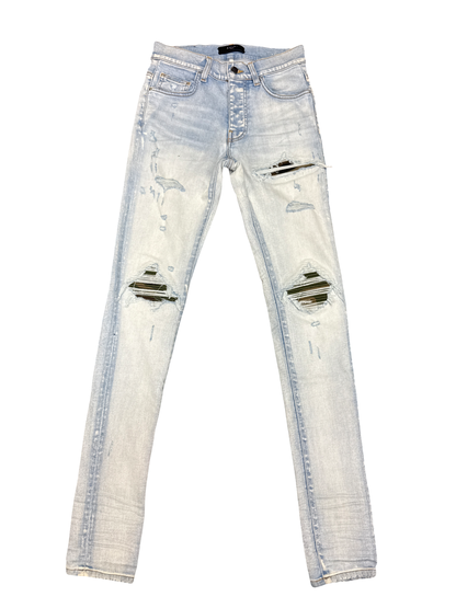 Amiri Camo Patch MX1 (Light Indigo)