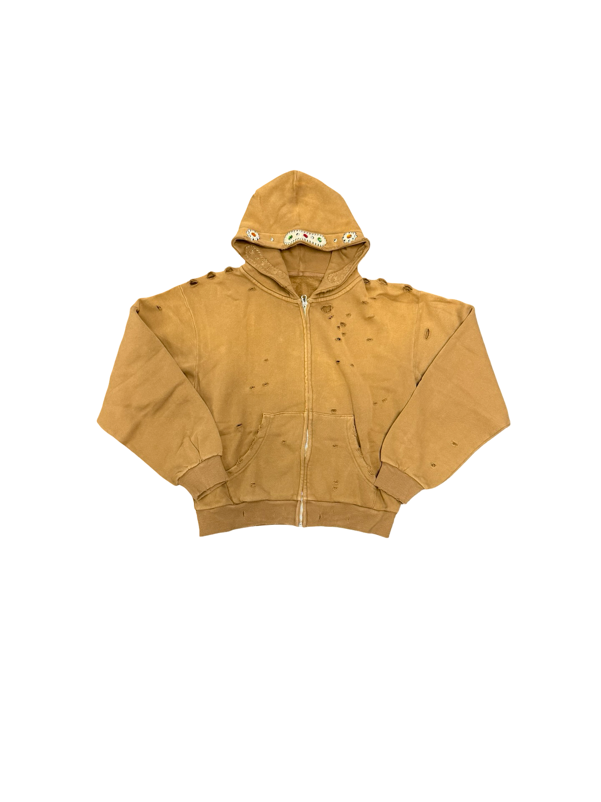 Patches Hoodie (Brown)
