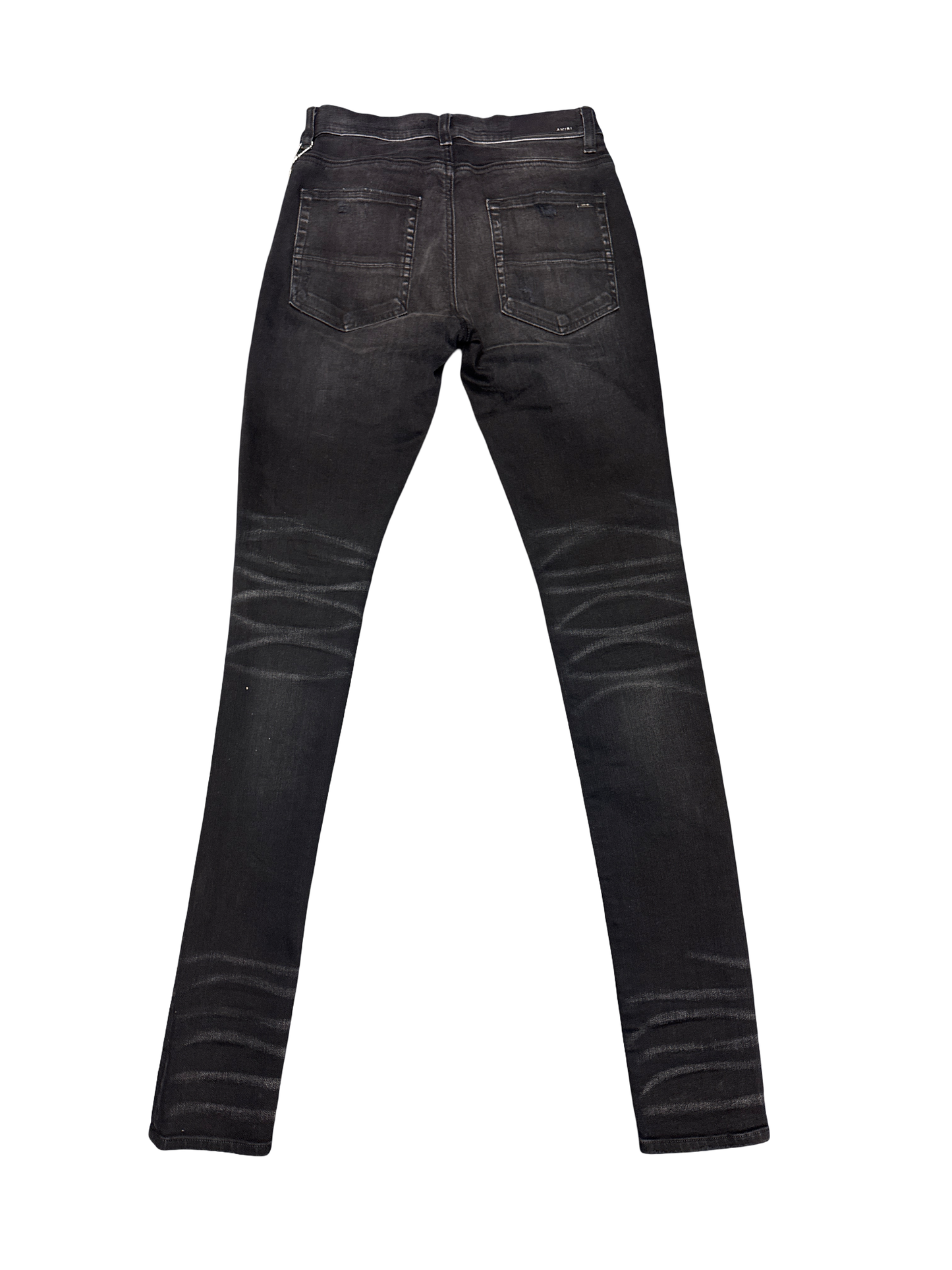 Amiri Leopard Print Thrashers (Black/Multi)