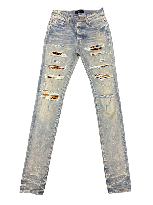 Amiri Tiger Patch Thrasher (Clay Indigo/Tiger)