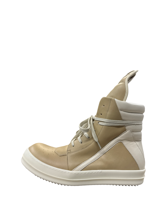 Rick Owens MENS Geobasket (Tan/Milk)