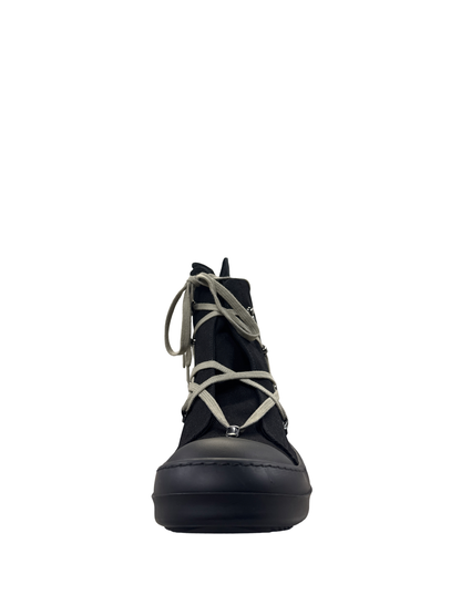 Rick Owens Pentagram Lace Hi Top (Black/Black)