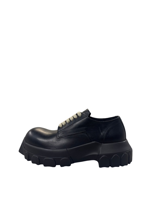 Rick Owens Oversized Loafer (Black/Black)
