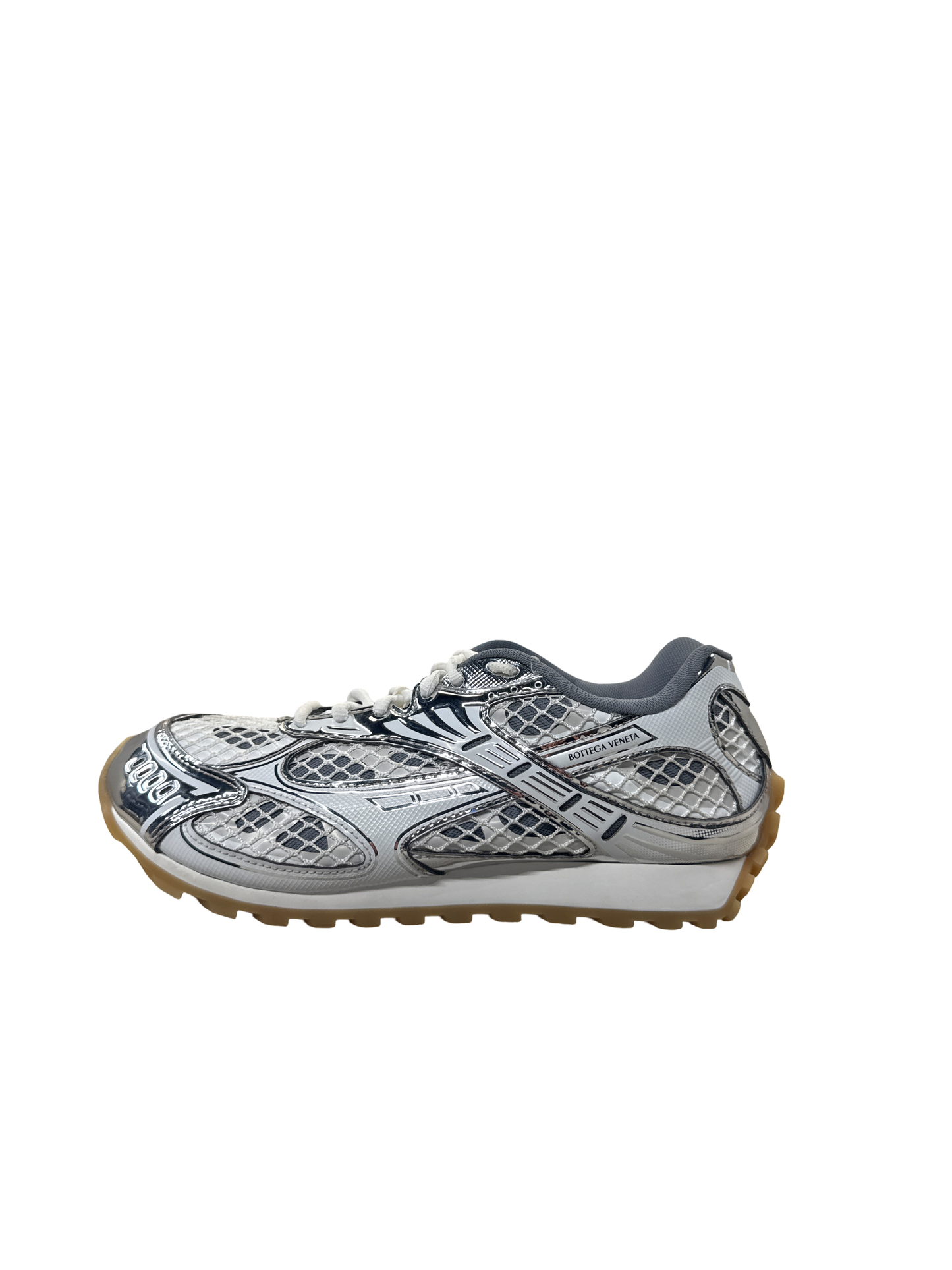 Bottega Orbit Sneaker (Silver/Grey/White)