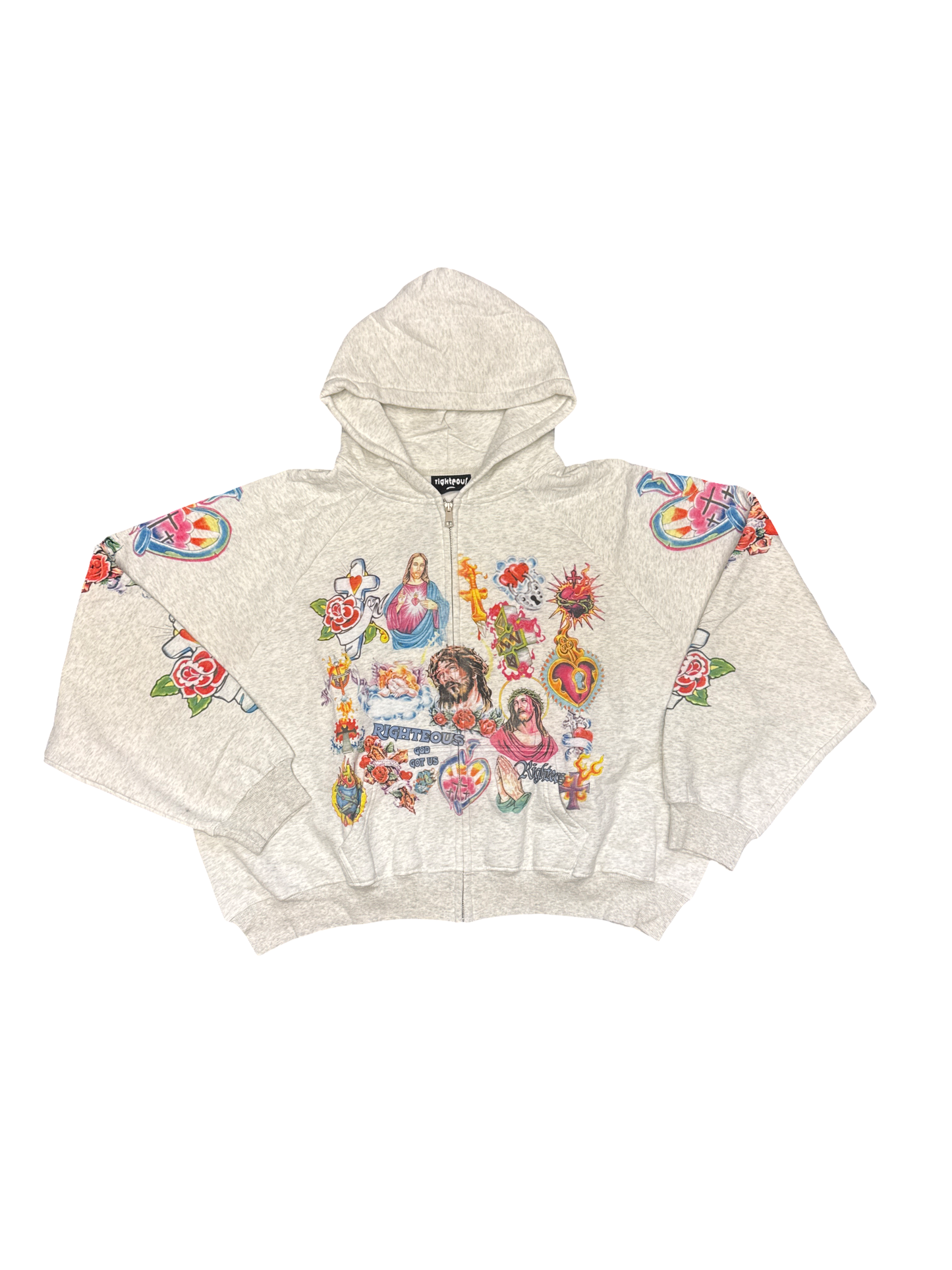 Righteous Hoodie (Grey/Multi)