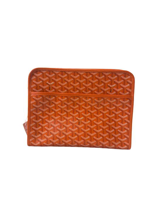 Goyard Jouvence Toiletry Bag (Orange)